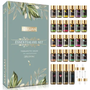 28pcs Essential Oils  Lavender Vanilla Jasmine Rose